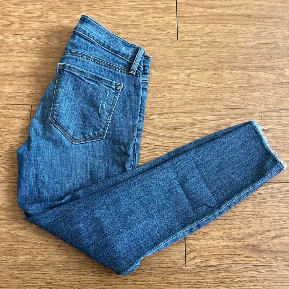 Loft blue modern skinny jeans